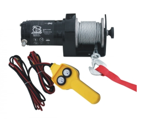 2K UTILITY WINCH 50' WIRE ROPE