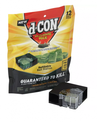 12 REFILL MICE STATION