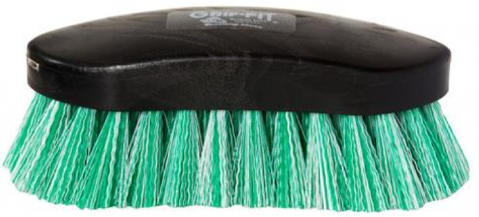 SOFT BRISTLE BRUSE GRN/WHT