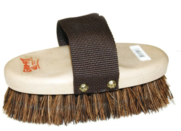 3-3/8" OVAL BRUSH W/WEB STRAP