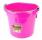 20QT FLAT BACK BUCKET HOT PINK