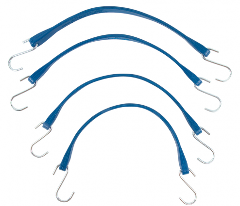 18" BLUE EPDM RUBR TARP STRP 4PK