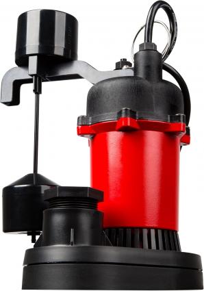 1/3 hp Plastic sump pump