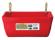 11" FENCE FEEDER W/HDWE-RED