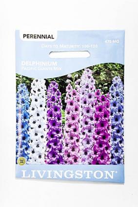 DELPHINIUM PACIFIC GIANTS MIX