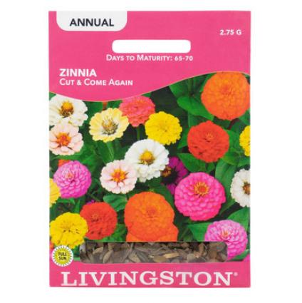 ZINNIA CUT & COME AGAIN