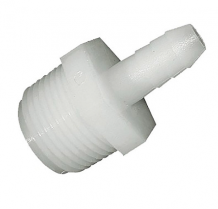 3/8 NPTM X 1/2 HB NYLON