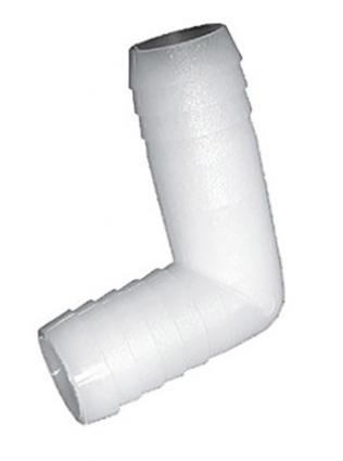 L HOSE BARB FITTING 3/4"
