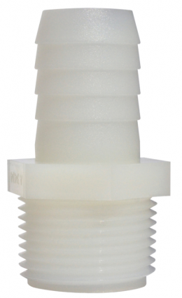 3/4" NPTM X 3/4" HOSE BARB
