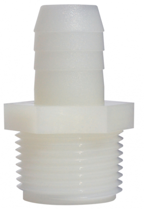 3/4 NPTM X 5/8 HB NYLON