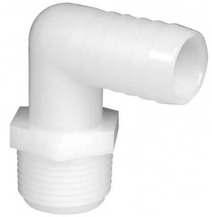 L HOSE FITTING 3/4MPT X 5/8HB