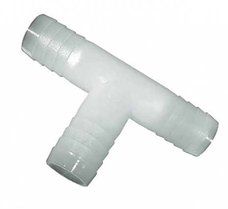 1/2X3/8X1/2 T HOSE BARB FITTING
