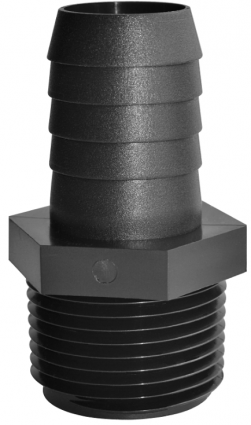 1-1/4 NPTM X 1 HB NYLON