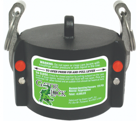 1-1/2"FEMALE CAM COUPLER CAP