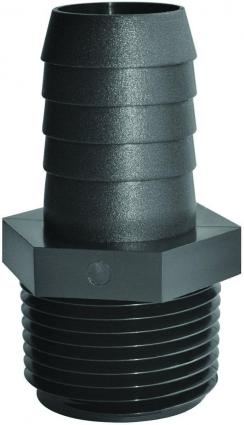 3/8 NPTM X 3/8 HB NYLON