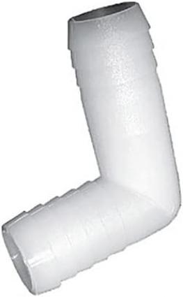 L HOSE BARB FITTING 3/8"