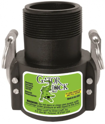 3" MPT X FEMALE CAM COUPLER