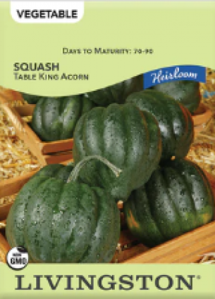 SQUASH-HEIRLOOM-TABLE KING