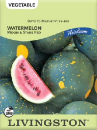 WATERMELON HEIRLOOM MOON & STARS