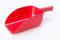 5PT PLASTIC UTILITY SCOOP RED