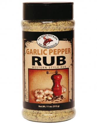 GARLIC PEPPER RUB