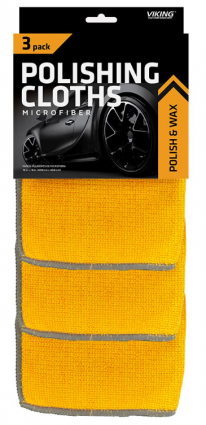 Microfiber Polishing Cloth 3pk