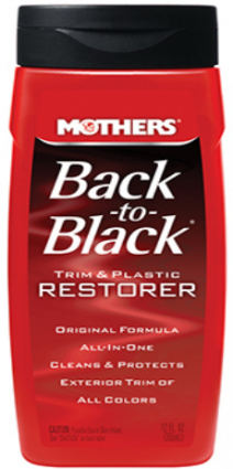 MTHERS BACK TO BLK TRIM RESTOR