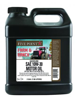 FIVE PT GASOLIN 10W30 2GAL APISP