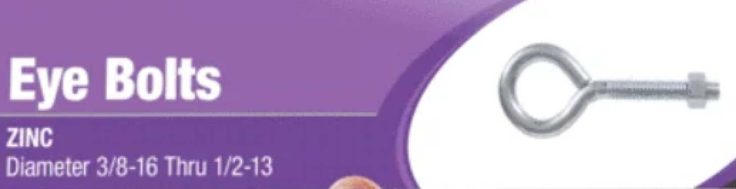 FG EYE BT WN 3/8-16X8