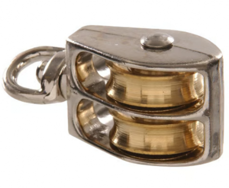 FG DBL SWIV PULLEY 1-1/2
