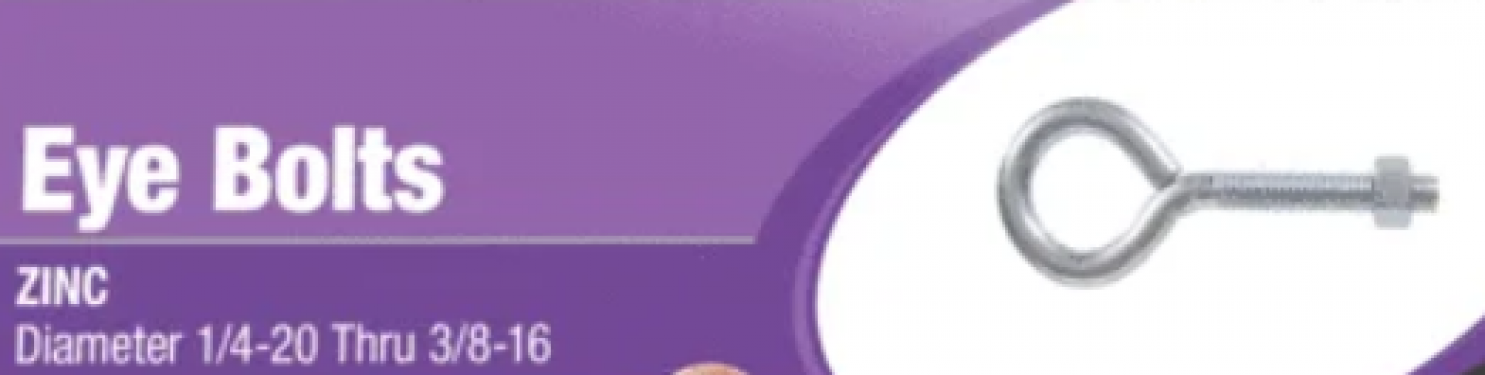 FG EYE B WN 5/16-18X3.25