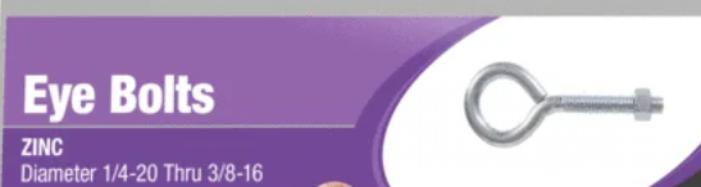 FG EYE BT WN 1/4-20X3