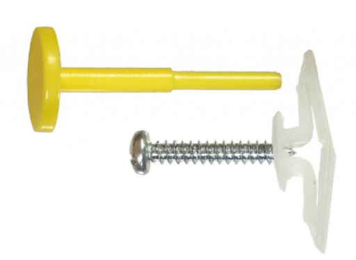 FP PLASTIC TOGGLE ANCHORS 1/8 SM