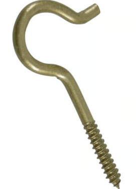 FG HD SCRHK 1/4 X 4-1/4 GOLD
