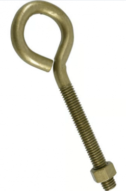 FG EYE BOLT 3/8-16 X 5 GOLD