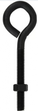 FG EYE BOLT 5/16-18 X 4 BLACK