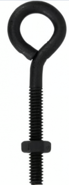 FG EYE BOLT 3/8-16 X 2-1/2 BLACK