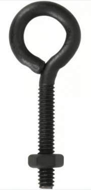 FG EYE BOLT 1/4-20 X 2 BLACK