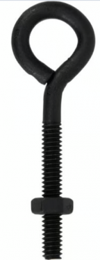 FG EYE BOLT 1/4-20 X 3 BLACK