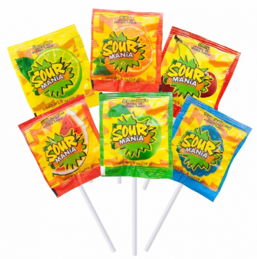 SOUR MANIA LOLLIPOPS