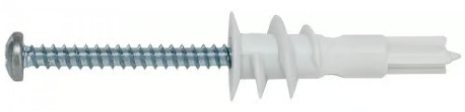 XL NYLON DRYWAL ANCHR W SCRWS #6