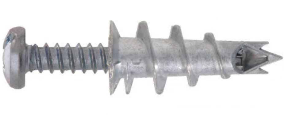 FP-#8 ZINC WALLBD W/SCR