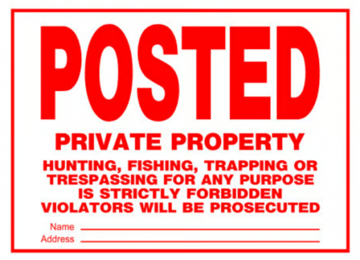 POSTED ALU-R/W 10 X 14