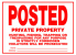 POSTED ALU-R/W 10 X 14