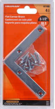 CD-FLT CNR IRN 3.5 X 5/8 ZINC