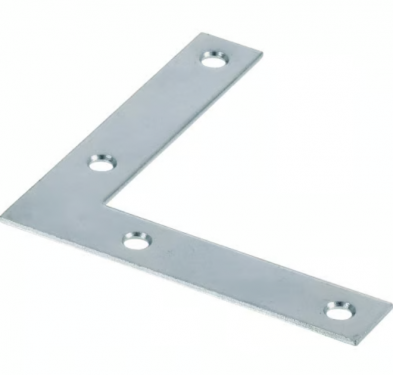 CD-FLT CRNR IRN 4 X 3/4 ZINC