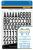ADHESIVE HOUSE LTRS NMBRS BLK 1"