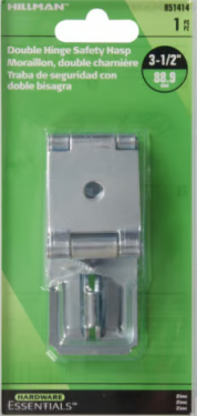 CD-DBL SFTY HASP 3-1/2 Z