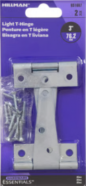 CD-LIGHT T-HINGE 3"ZC