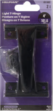 CD-LIGHT T-HINGE 4"BLACK